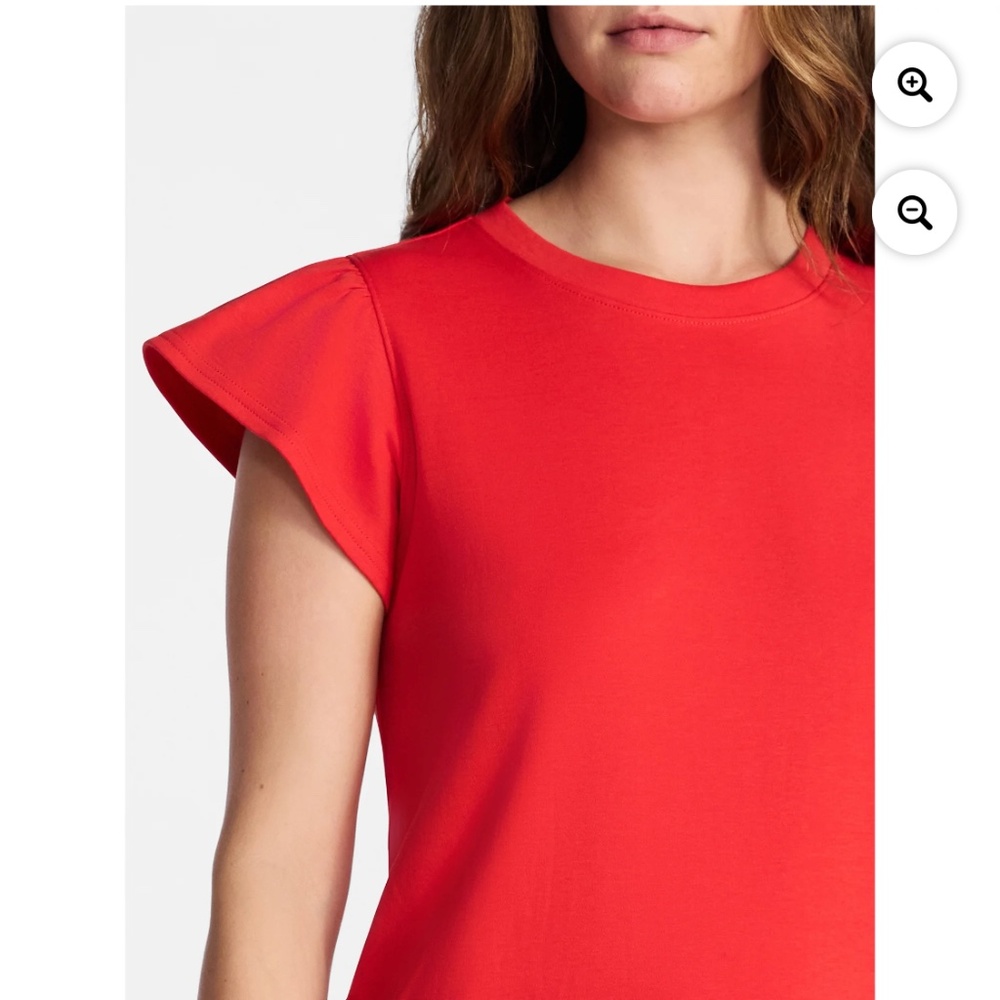 Time and Tru Women’s Red T-Shirt Dress Size XL NWT - Picture 4 of 5